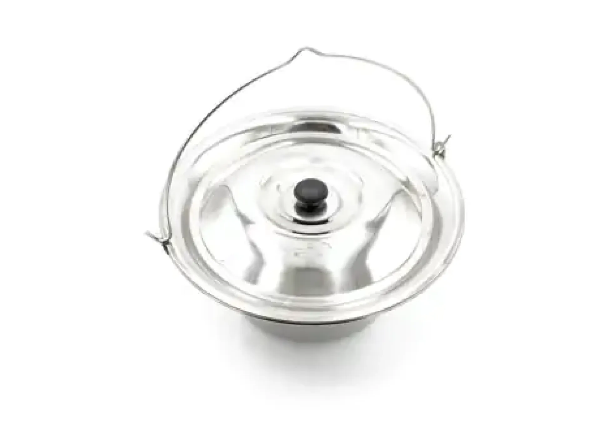 Su-Deco Gulaschkessel 13 Liter Edelstahl silber