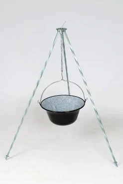 Su-Deco Gulaschkessel 6 Liter schwarz granit