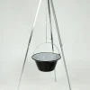 Su-Deco Gulaschkessel 22 Liter schwarz granit