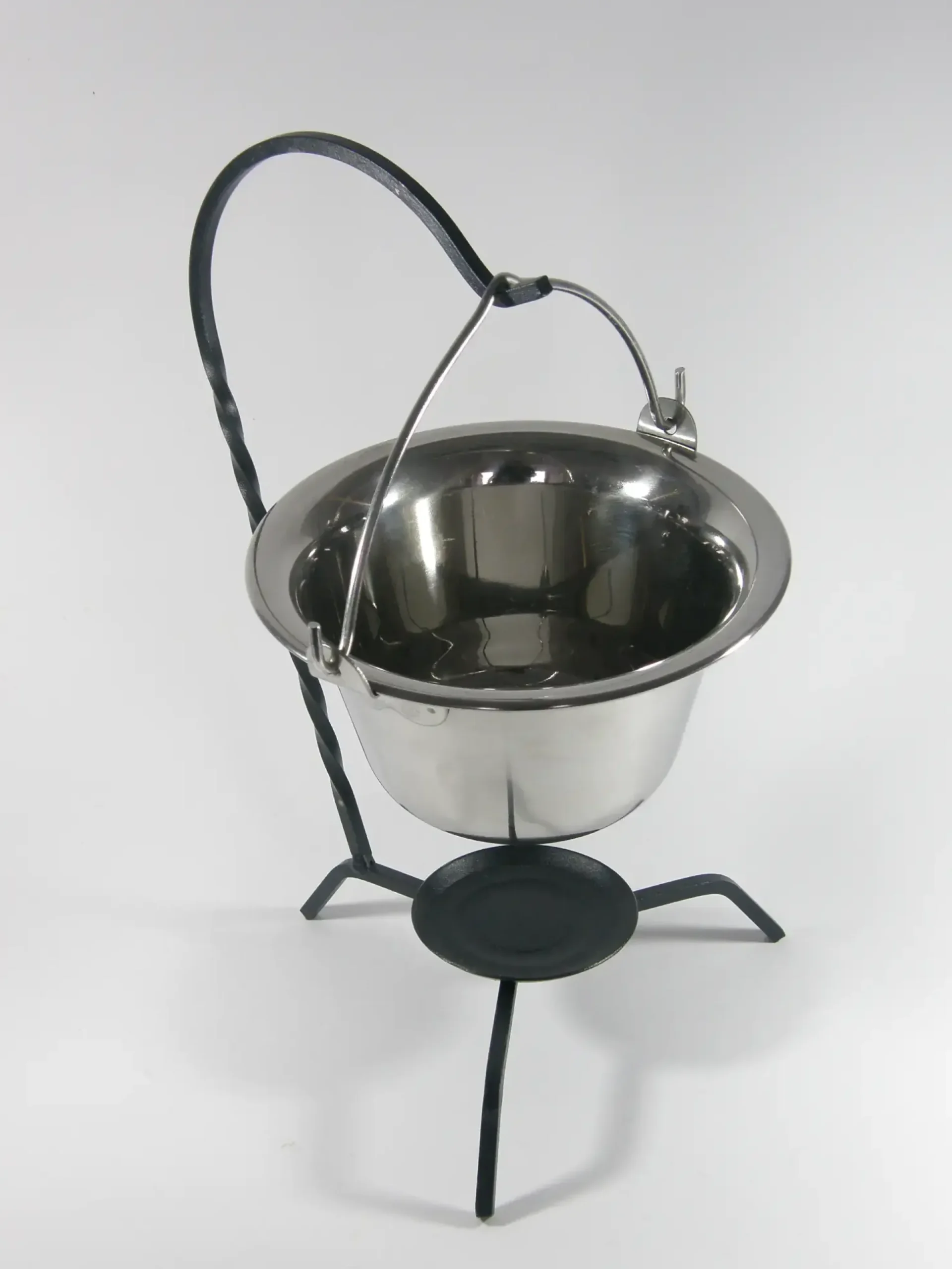 Su-Deco Servierkessel 0,8 Liter Edelstahl silber
