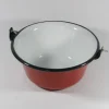 Su-Deco Servierkessel 0,8 Liter rot weiss