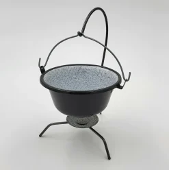 Su-Deco Ständer 30 cm schwarz lackiert