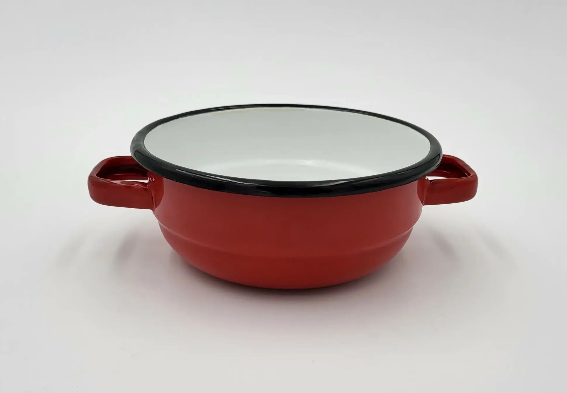 Su-Deco Suppenschale 14 cm Ø rot weiss