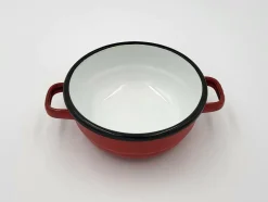 Su-Deco Suppenschale 14 cm Ø rot weiss