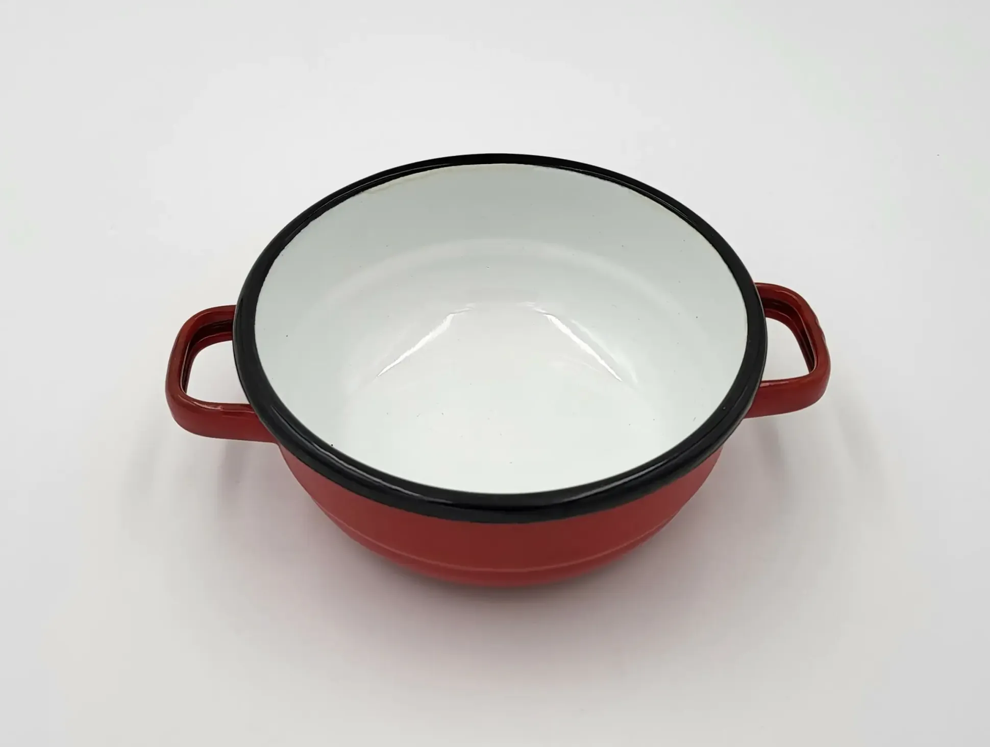 Su-Deco Suppenschale 14 cm Ø rot weiss