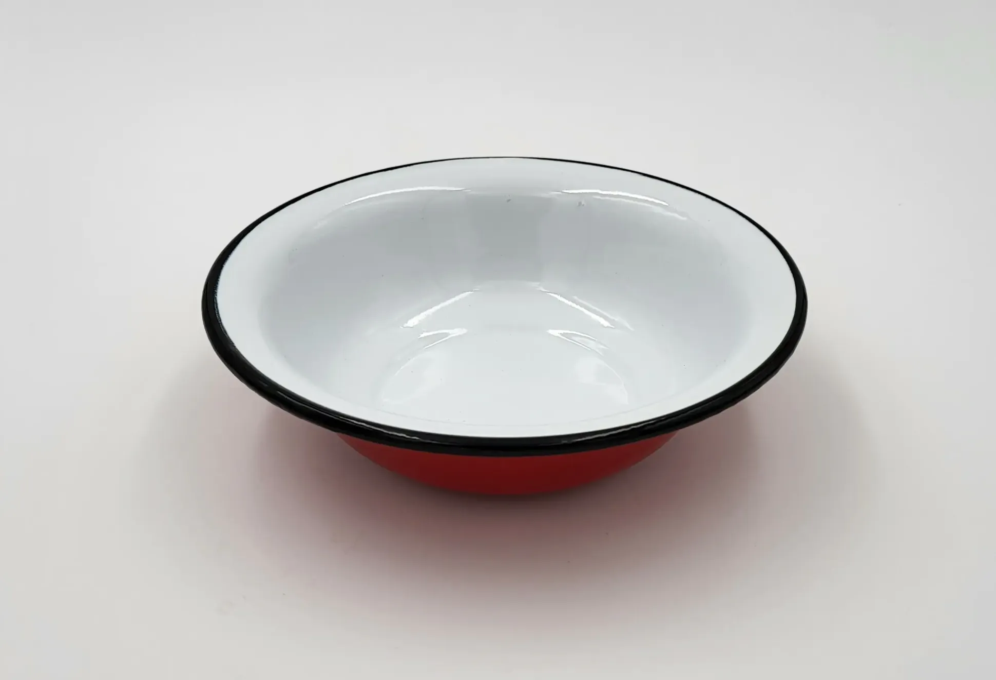 Su-Deco Teller 21 cm Ø rot weiss tief