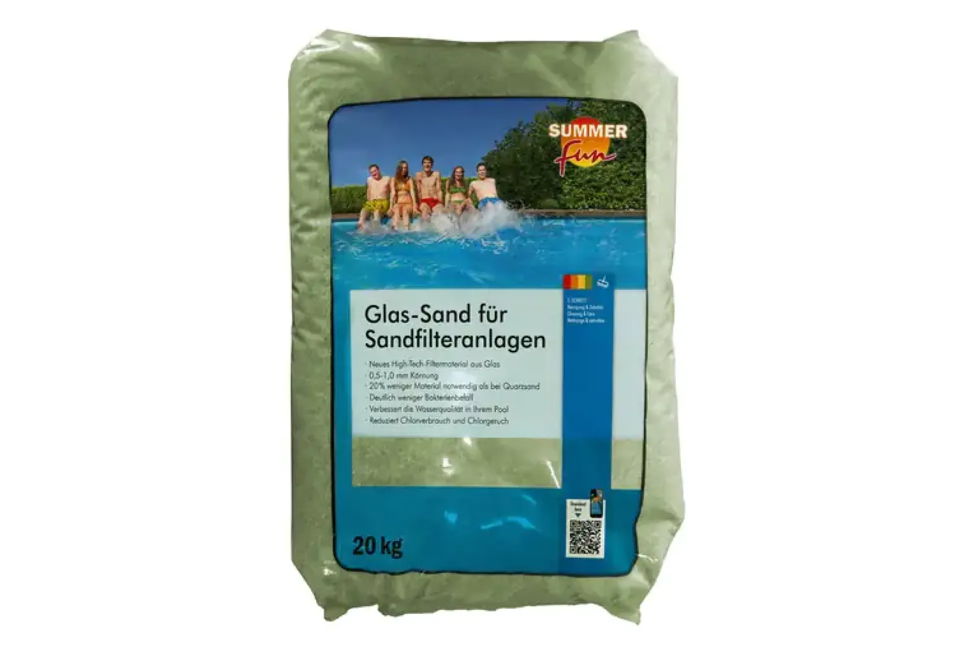 Summer Fun Glassand für Sandfilteranlagen 20 kg