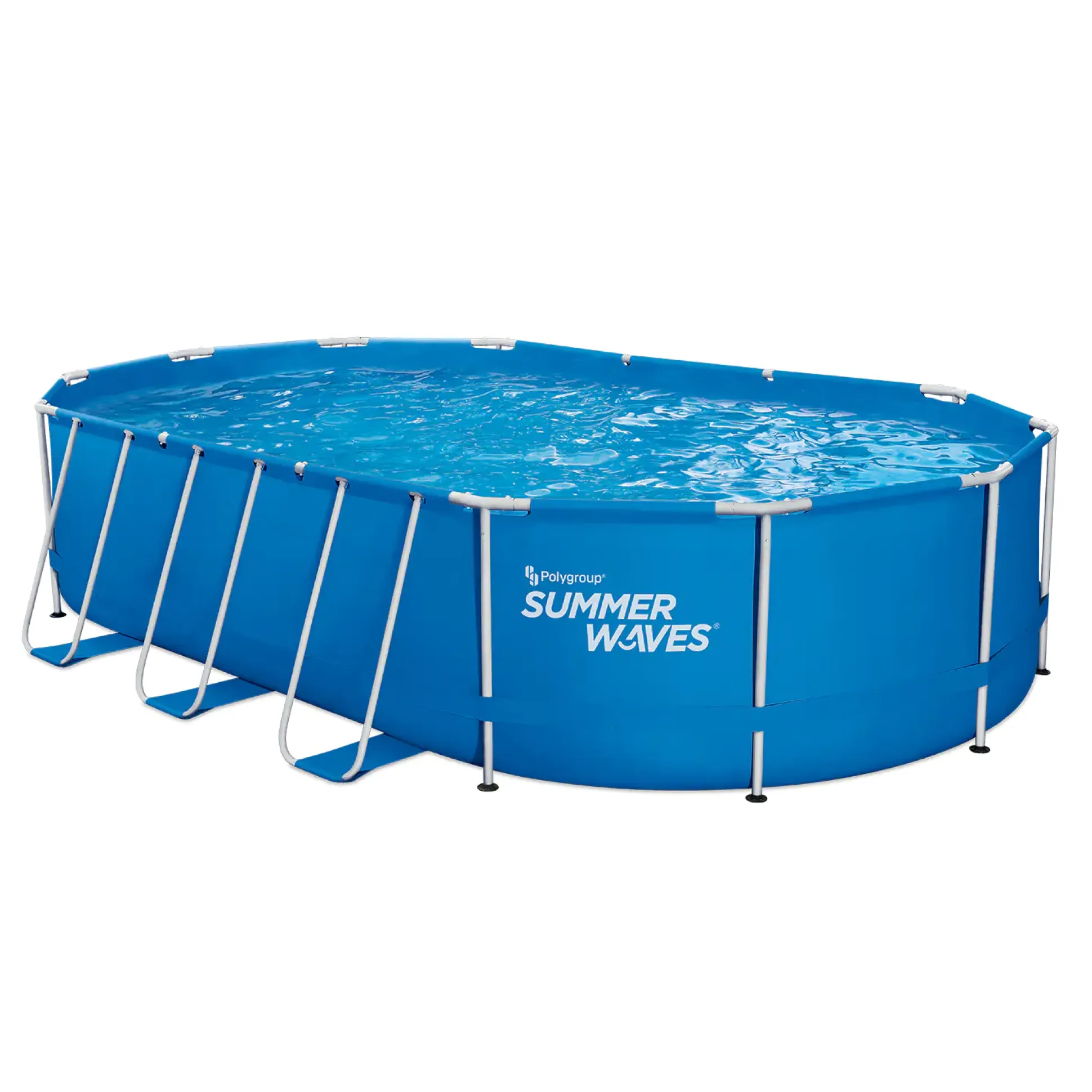 Summer Waves Pool Frame Oval Active 6,1 m x 3,66 m x 1,22 m