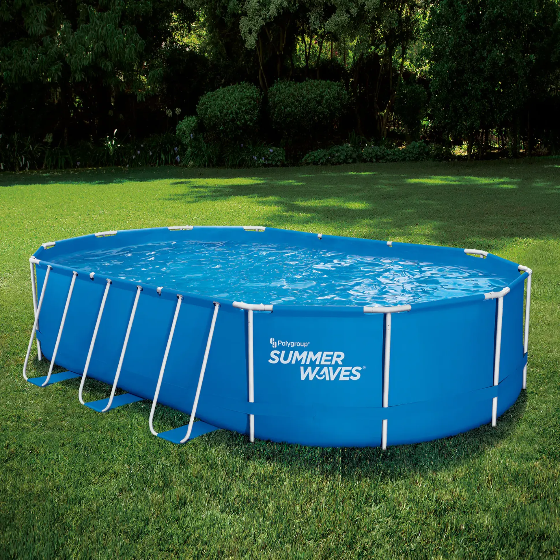 Summer Waves Pool Frame Oval Active 6,1 m x 3,66 m x 1,22 m