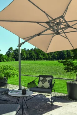 Suncomfort Sonnenschirm Varioflex beige 300 x 300 cm