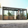 SunElements SunGarden Gartenhaus Energy 5.2 548 x 233 cm anthrazit-metallic