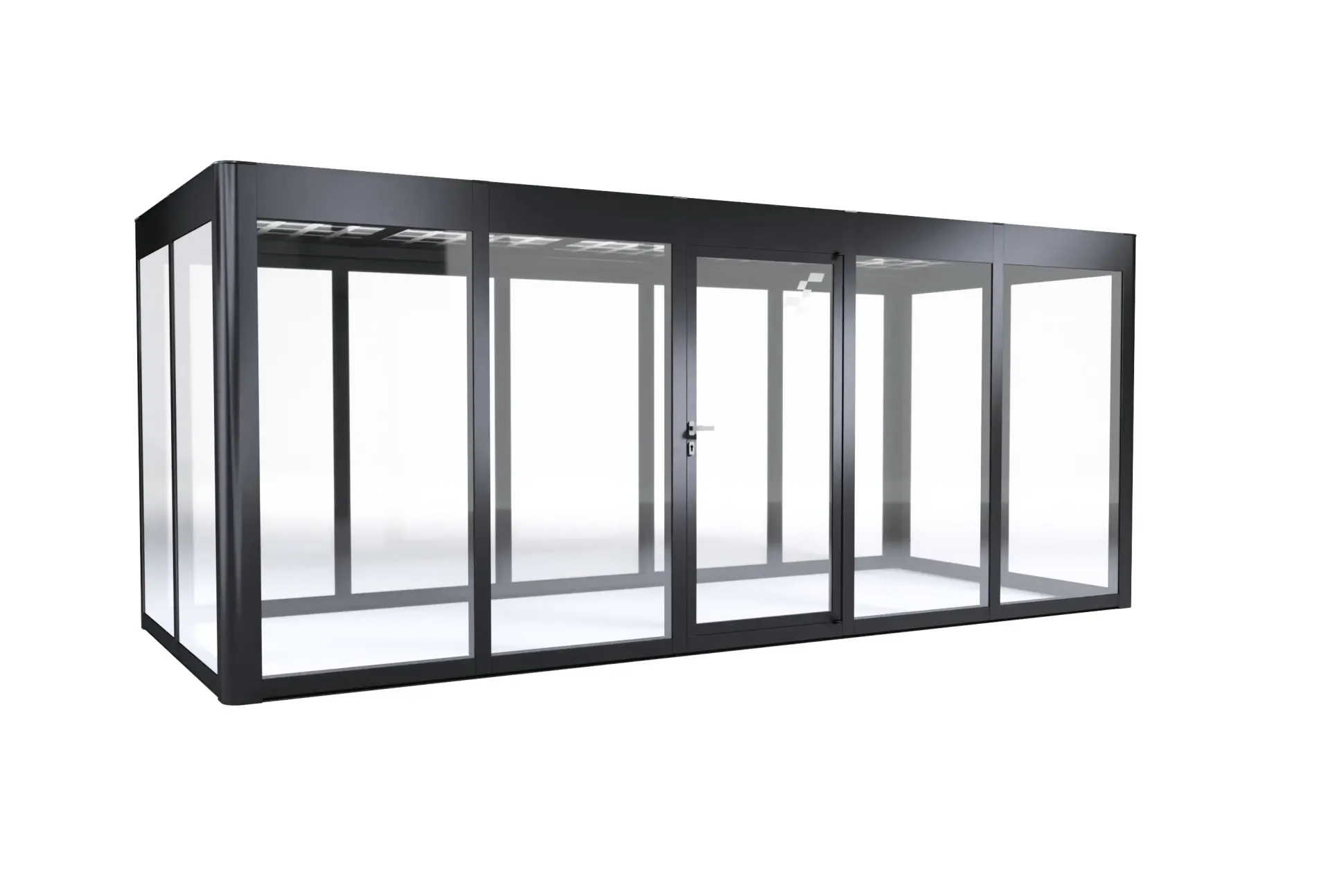 SunElements SunGarden Gartenhaus Energy 5.2 548 x 233 cm anthrazit-metallic