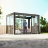 SunElements SunGarden Gartenhaus Infinity 3.2 338 x 233 cm anthrazit-metallic