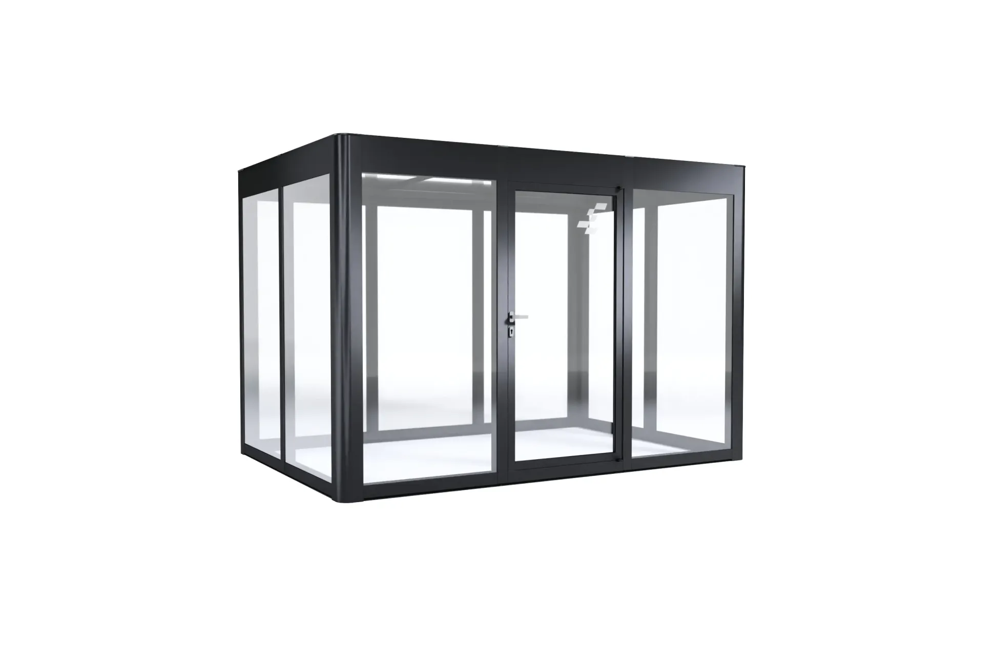 SunElements SunGarden Gartenhaus Infinity 3.2 338 x 233 cm anthrazit-metallic