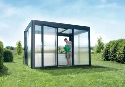 SunElements SunGarden Gartenhaus Select 3.2 338 x 233 cm anthrazit-metallic