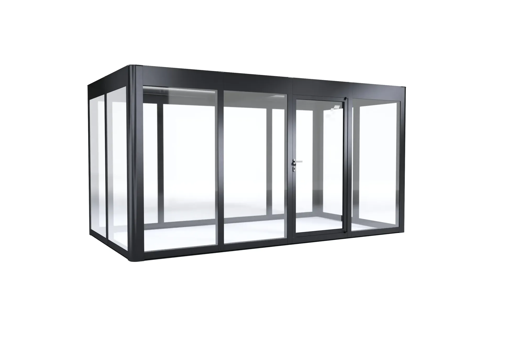 SunElements SunGarden Gartenhaus Infinity 4.2 443 x 233 cm anthrazit-metallic