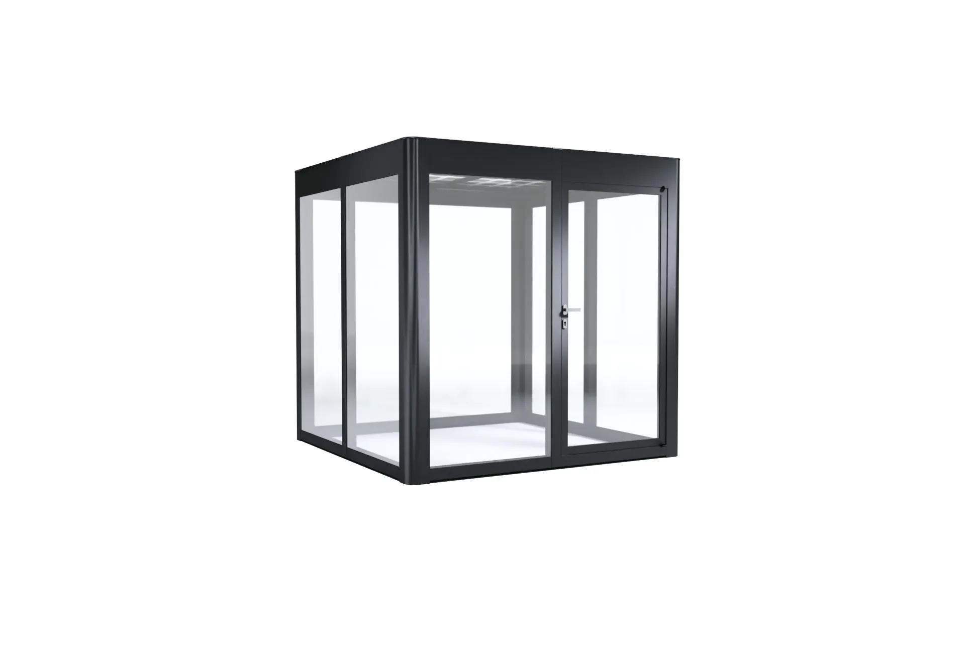 SunElements SunGarden Gartenhaus Energy 2.2 233 x 233 cm anthrazit-metallic