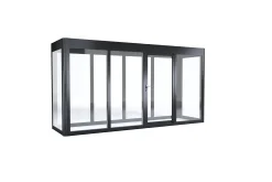 SunElements SunGarden Gartenhaus Infinity 4.1 443 x 128 cm anthrazit-metallic