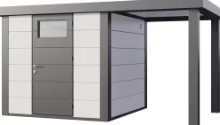 Telluria Gerätehaus Classico Open Lounge S 2424 rechts weiß 406 x 238 cm