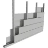 Telluria Gerätehaus Classico Open Lounge S 2724 links lichtgrau 436 x 238 cm