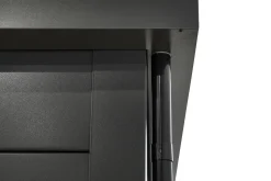 Telluria Gerätehaus Classico 3930+_W90 weiß 388 x 298 cm