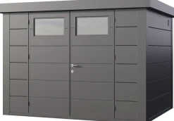 Telluria Gerätehaus Classico 3024 granitgrau 298 x 238 cm