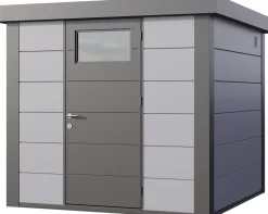 Telluria Gerätehaus Classico 2424 lichtgrau 238 x 238 cm