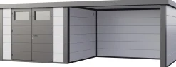 Telluria Gerätehaus Classico Lounge L 3030 rechts weiß 642 x 298 cm