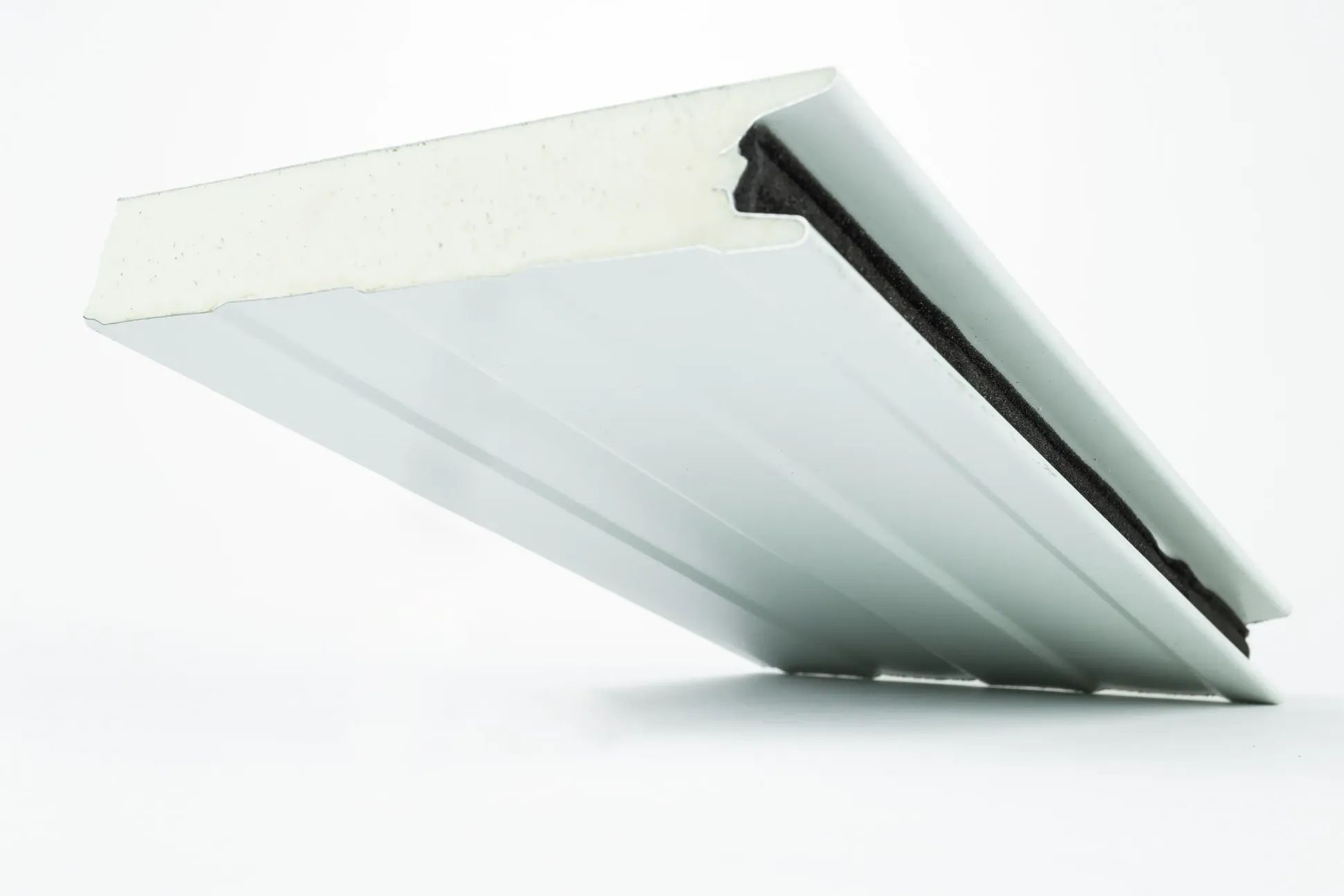 Telluria Gerätehaus Classico Open Lounge S 3024 links lichtgrau 466 x 238 cm