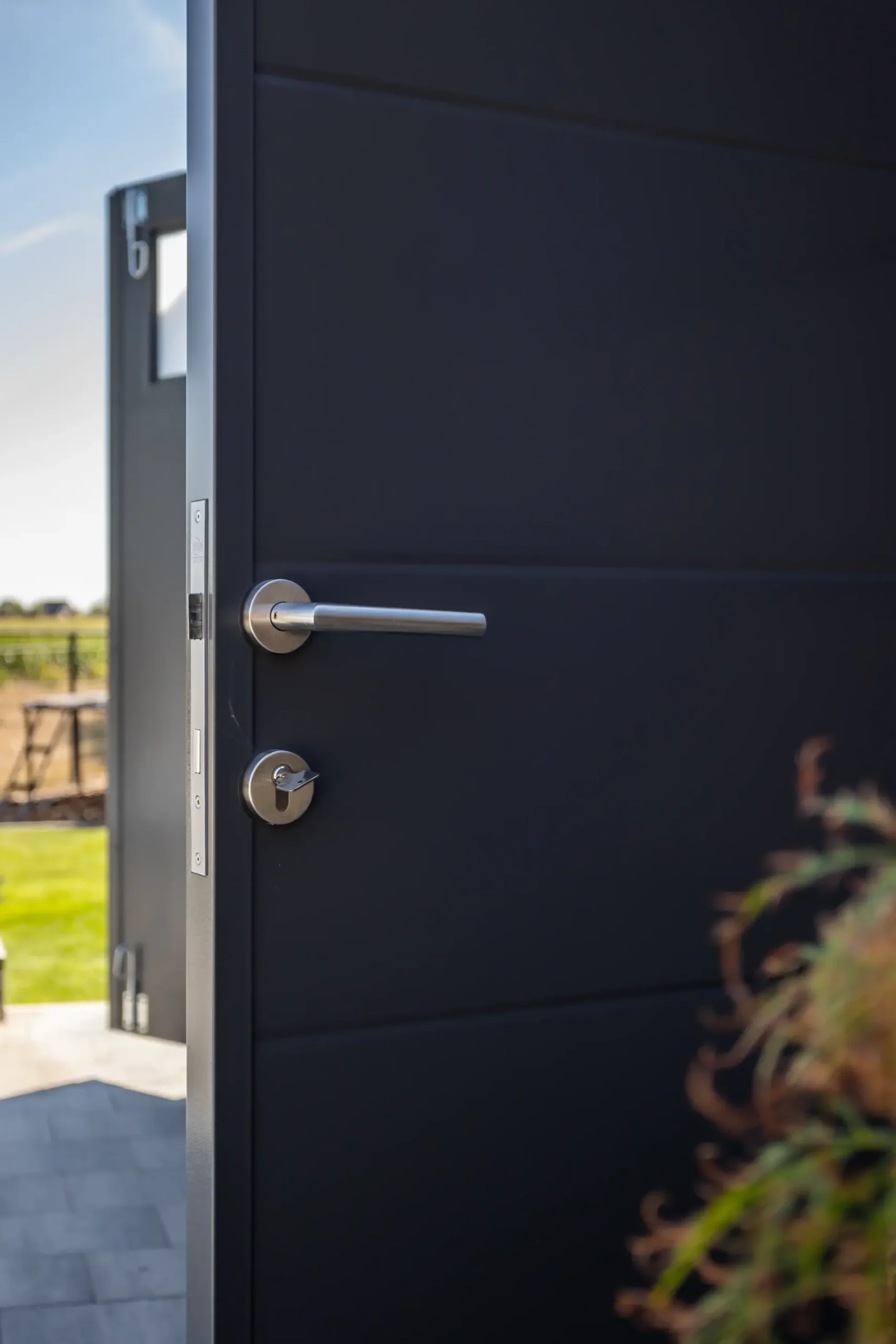 Telluria Gerätehaus DUO 2721 granitgrau 522 x 208 cm