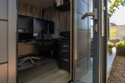 Telluria Gerätehaus Luminato 3030 lichtgrau 298 x 298 cm
