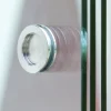 Telluria Glasschiebewand für Lounge XL schwarz