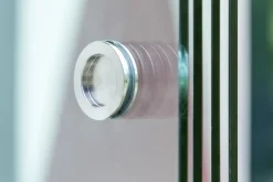 Telluria Glasschiebewand SIN4836 für Pavillon granitgrau
