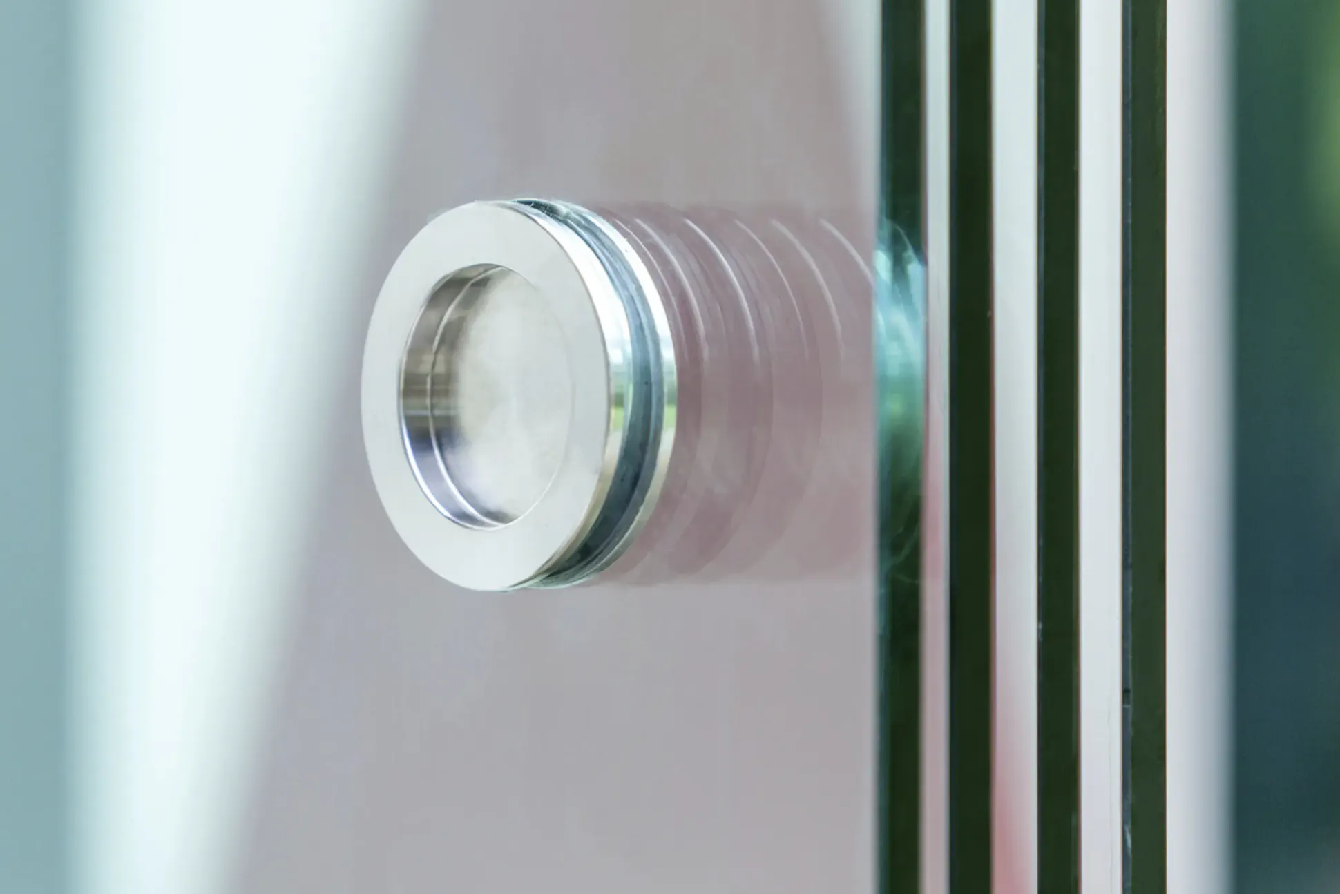 Telluria Glasschiebewand SIN 3630 für Pavillon granitgrau