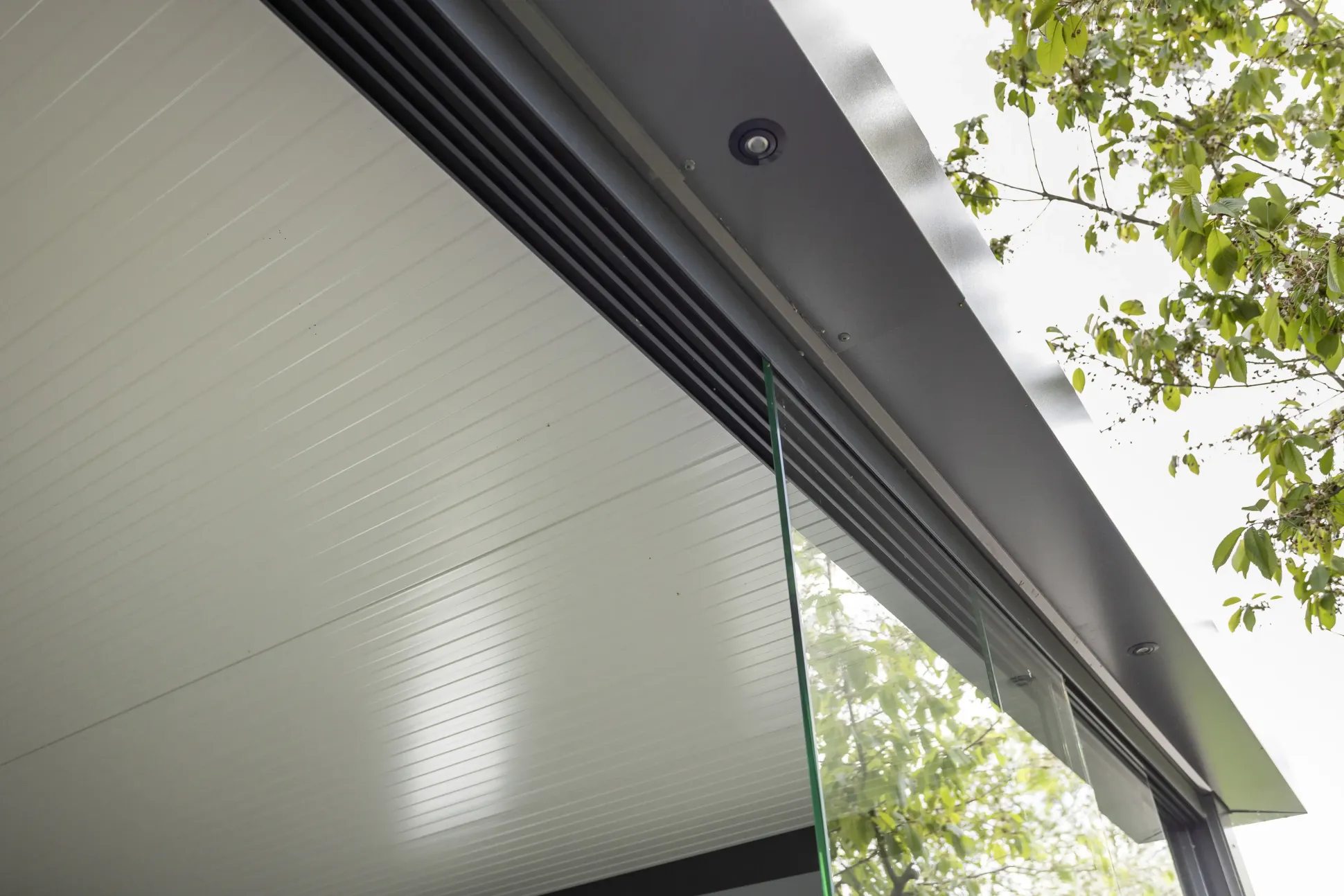 Telluria Glasschiebewand SIN4836 für Pavillon schwarz