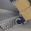 Telluria Rampe Einzeltür für Gerätehaus aluminium