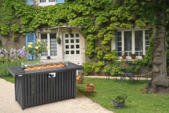 Tepro Gasfeuerstelle Topeka XL anthrazit