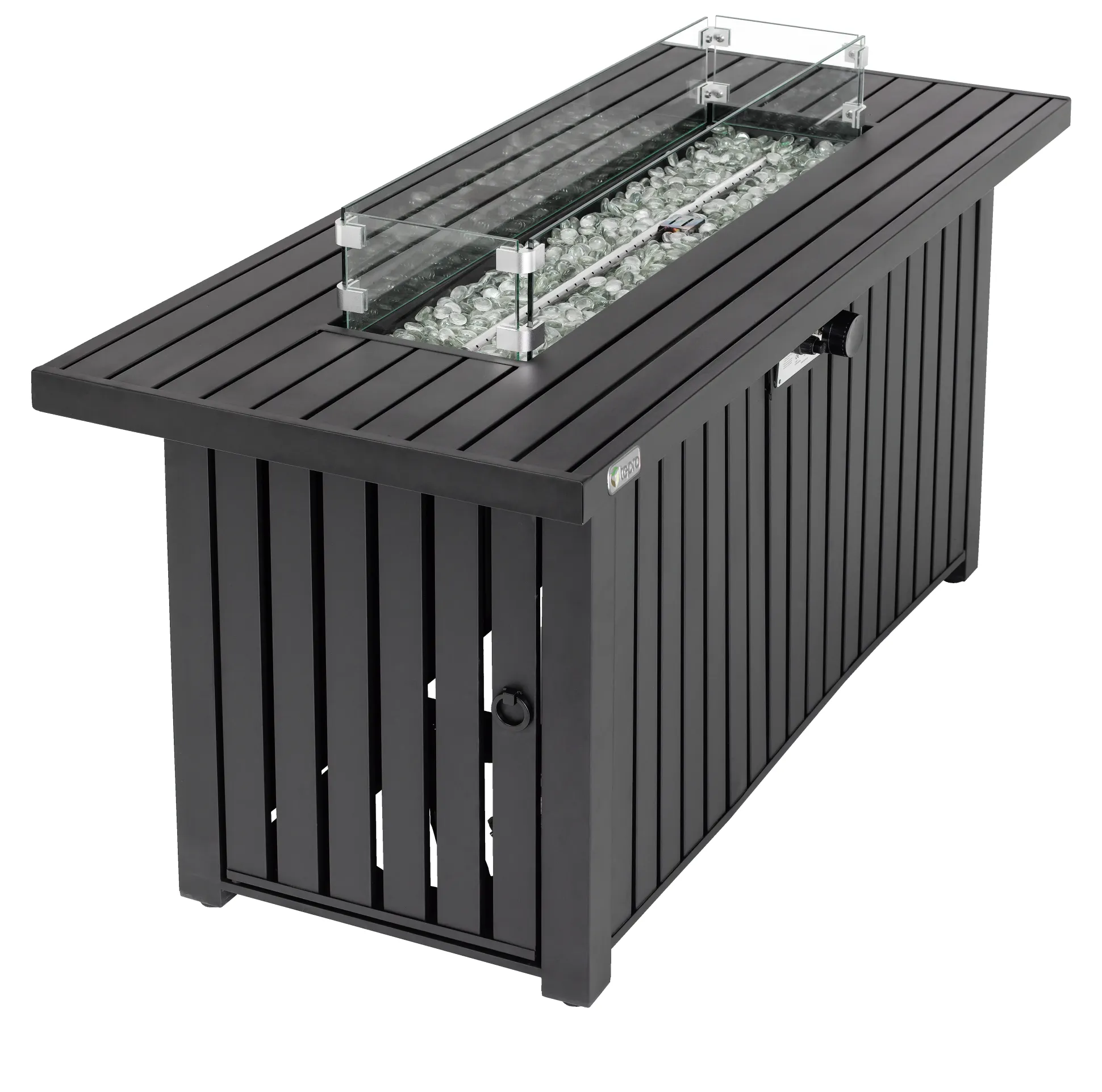 Tepro Gasfeuerstelle Topeka XL anthrazit