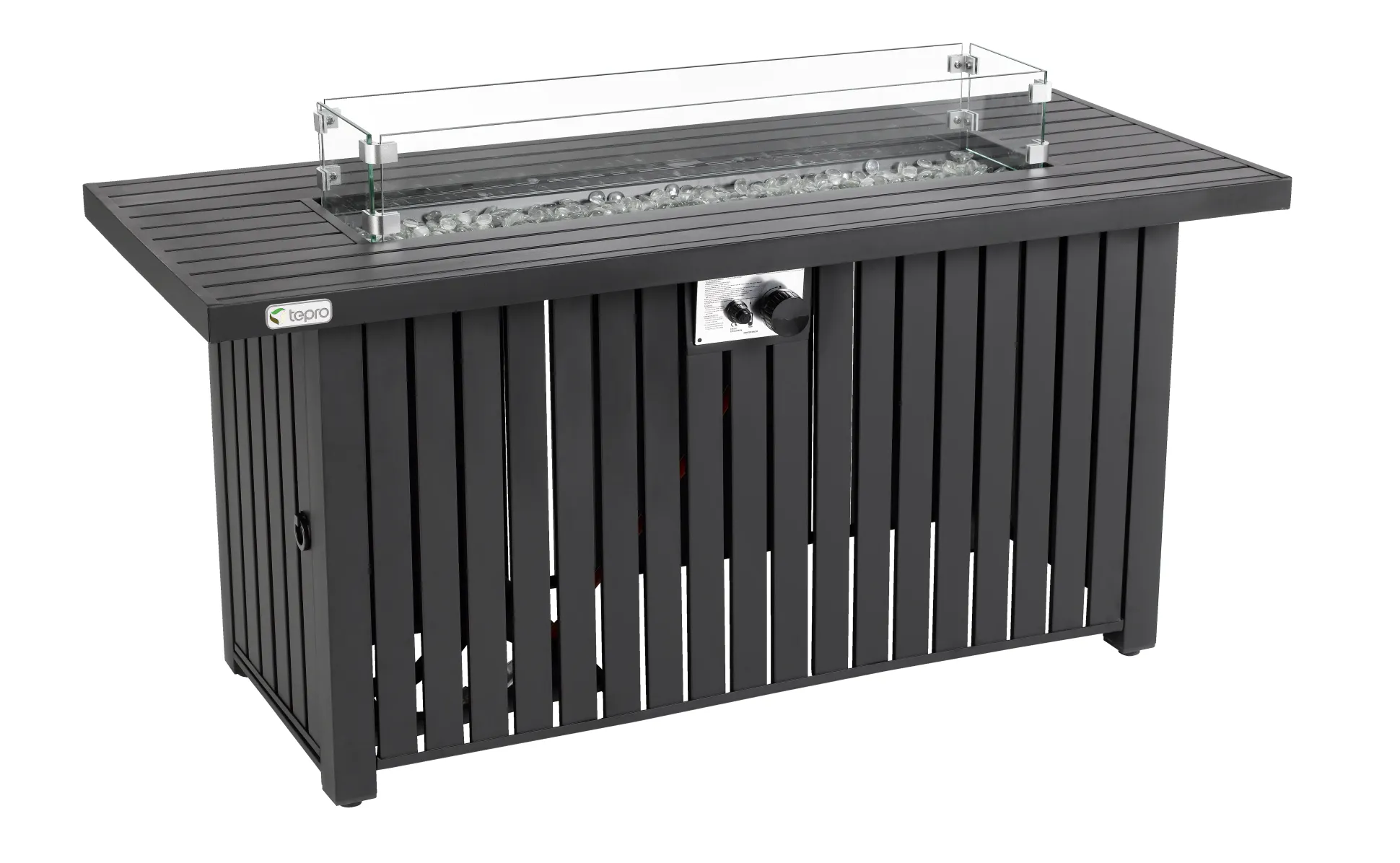 Tepro Gasfeuerstelle Topeka XL anthrazit