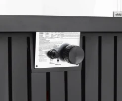 Tepro Gasfeuerstelle Topeka XL anthrazit