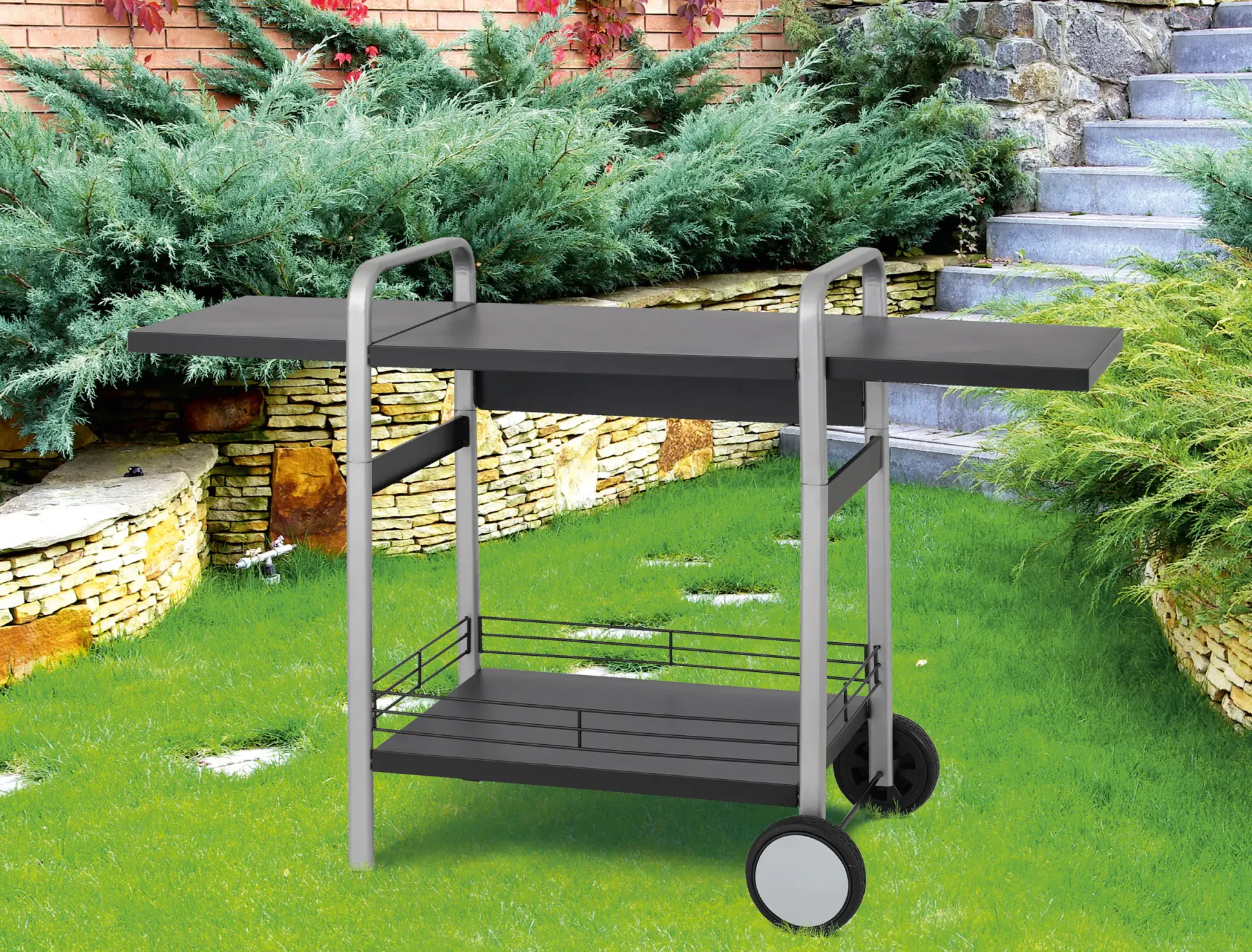 Tepro Universal BBQ Tisch schwarz silber