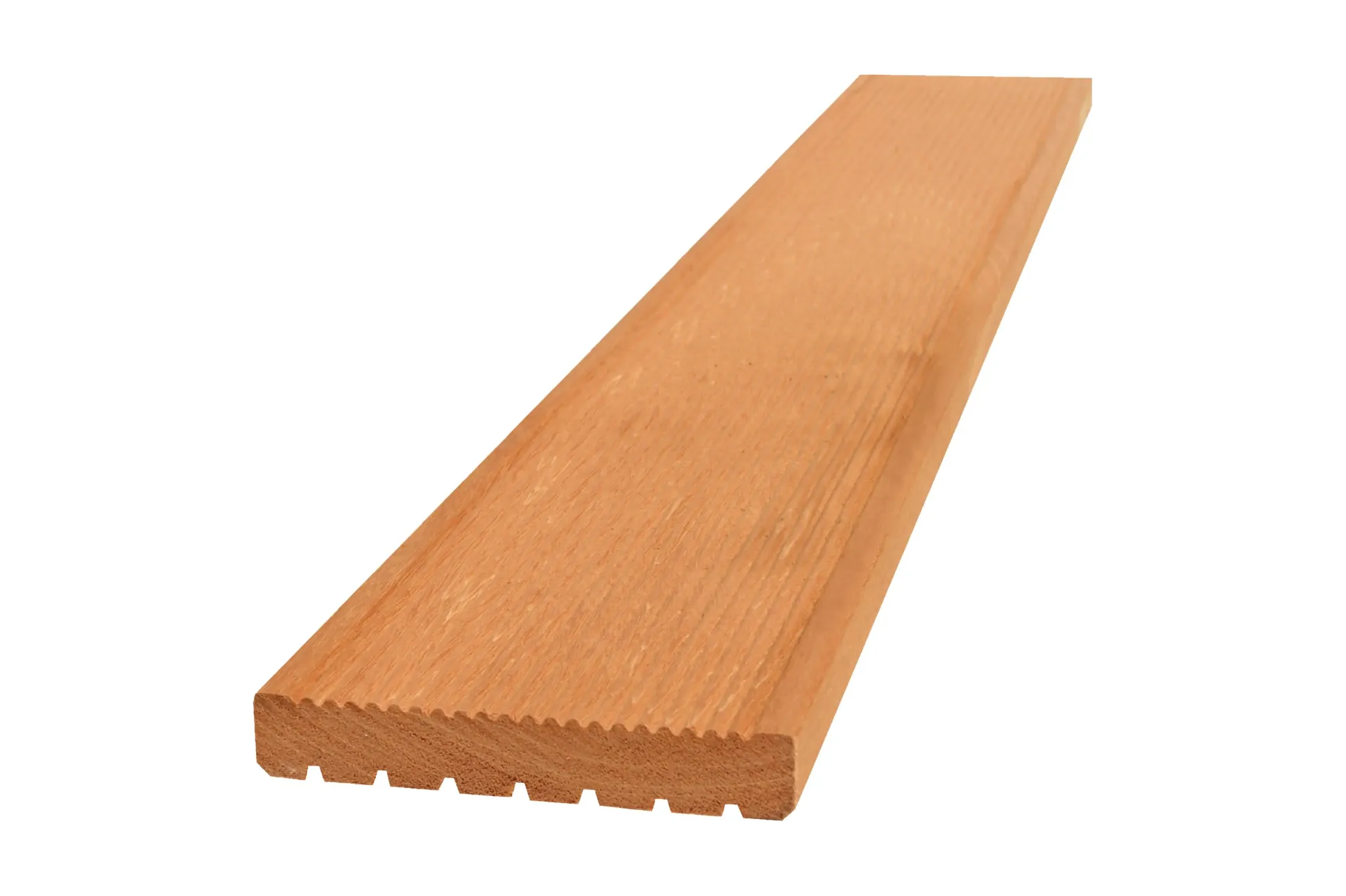 Terrassendiele Bangkirai 396 x 14,5 x 2,5 cm grob/fein unbehandelt