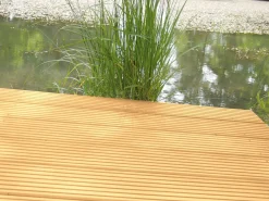 Terrassendiele Lärche 200 x 14,5 x 2,7 cm grob/fein unbehandelt