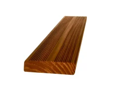 Terrassendiele Thermokiefer 370 x 14,5 x 2,7 cm glatt/french thermobehandelt