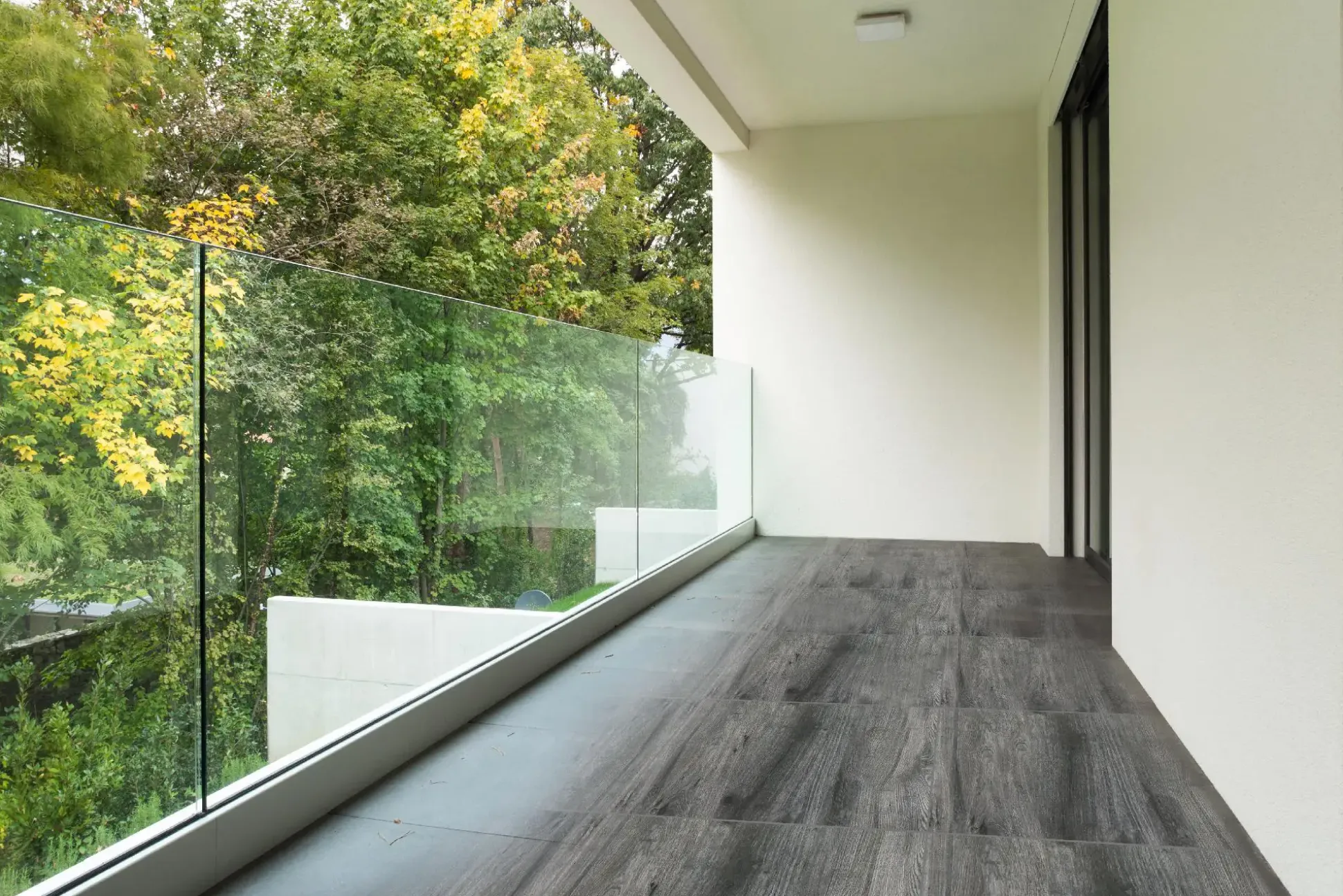 Terrassenplatte Feinsteinzeug Strobus 60 x 60 x 2 cm grau