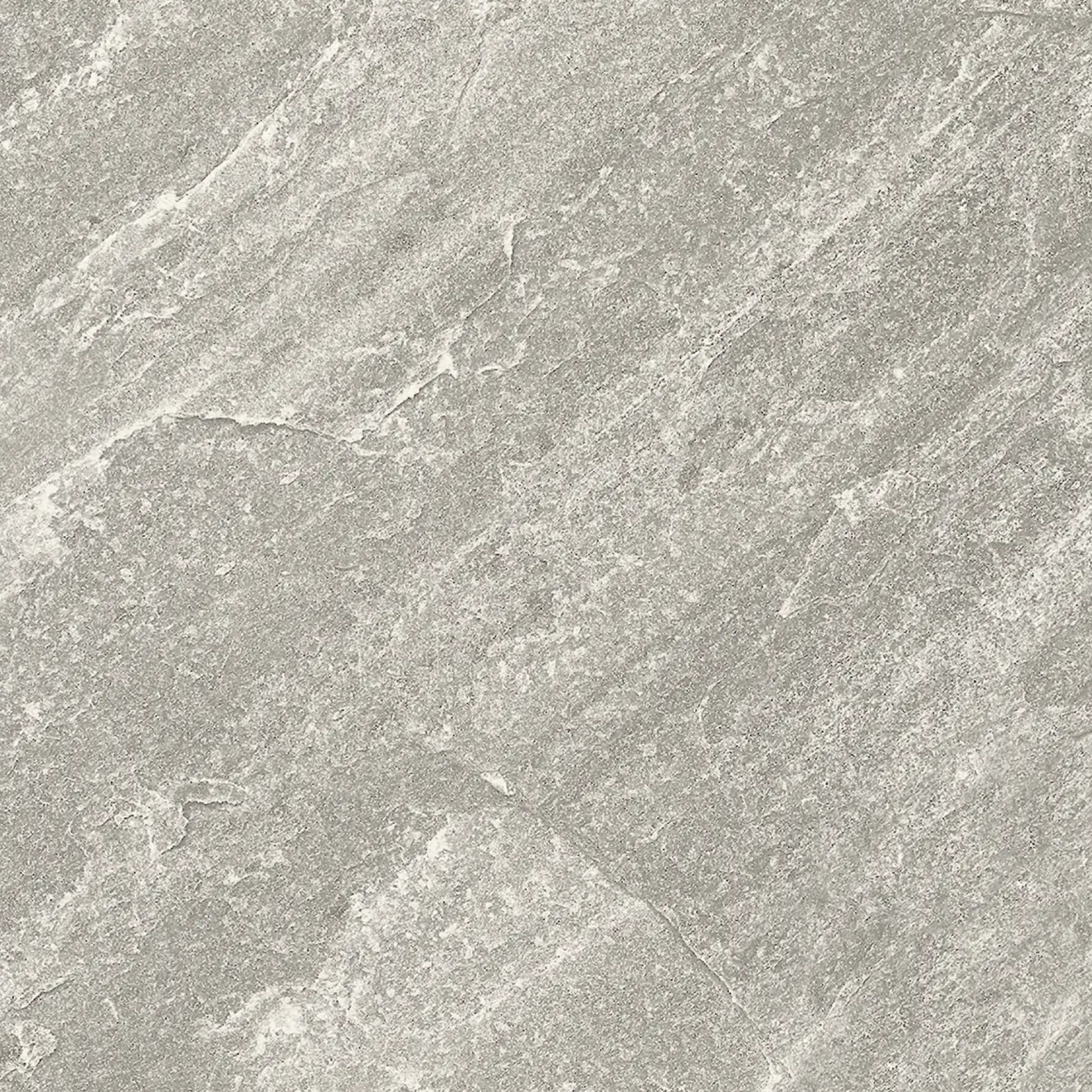 Terrassenplatte Feinsteinzeug Quarzo 60 x 60 x 2 cm grau
