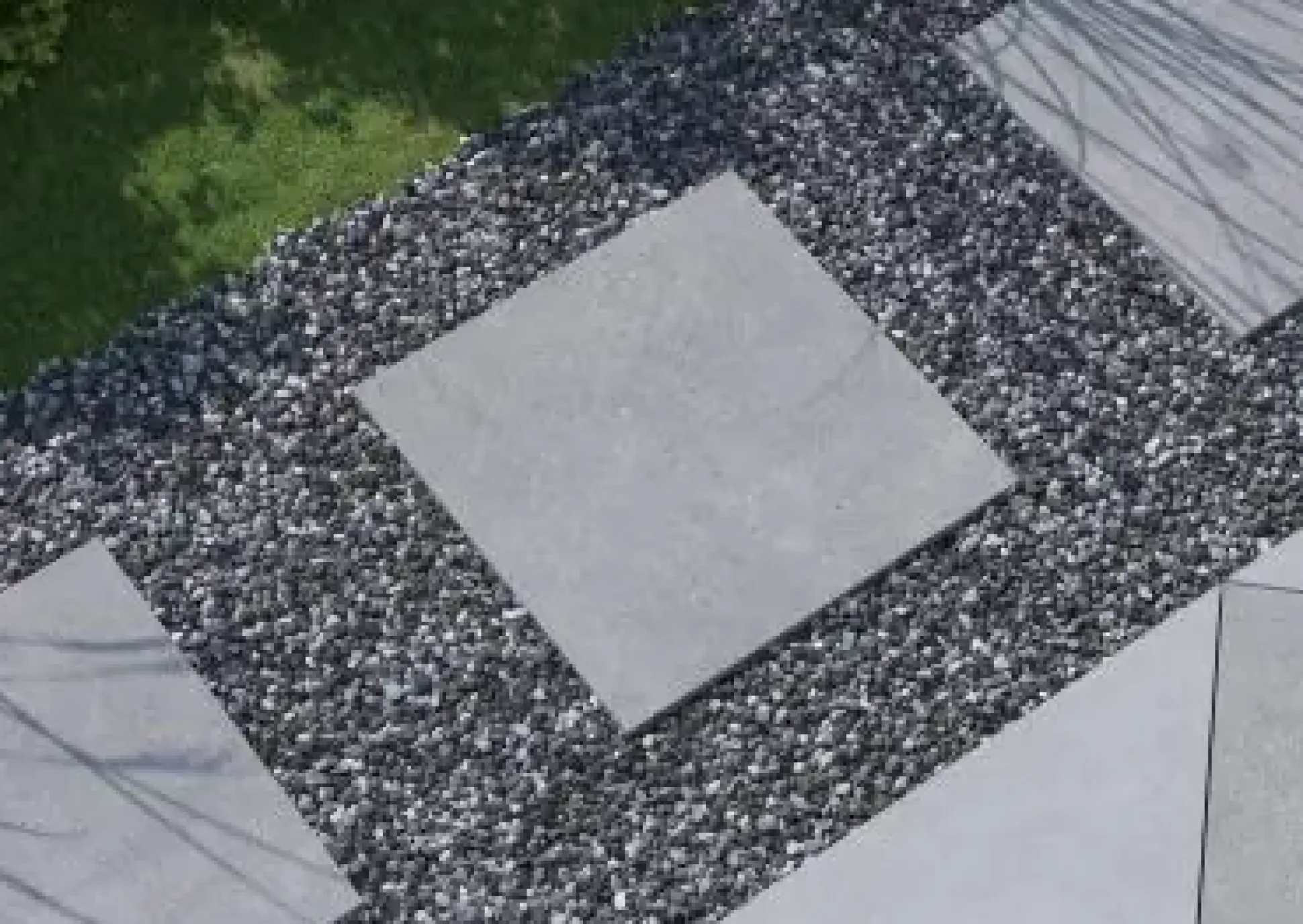 Terrassenplatte Feinsteinzeug Malmo Silver 60 x 60 cm silber