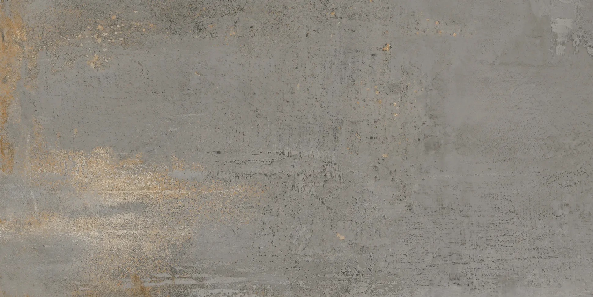 Terrassenplatte Feinsteinzeug Metallic 60 x 120 x 2 cm grau-braun