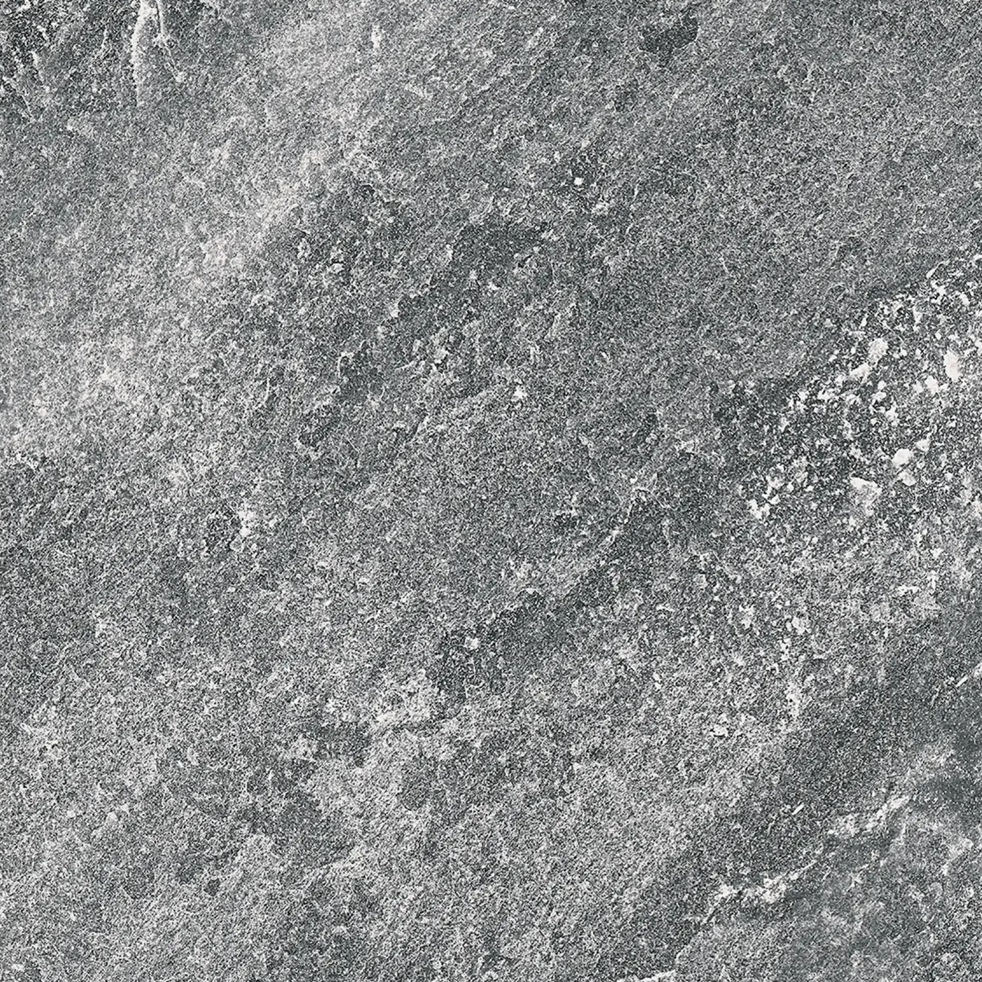 Terrassenplatte Feinsteinzeug Quarzo 60 x 60 x 2 cm anthrazit