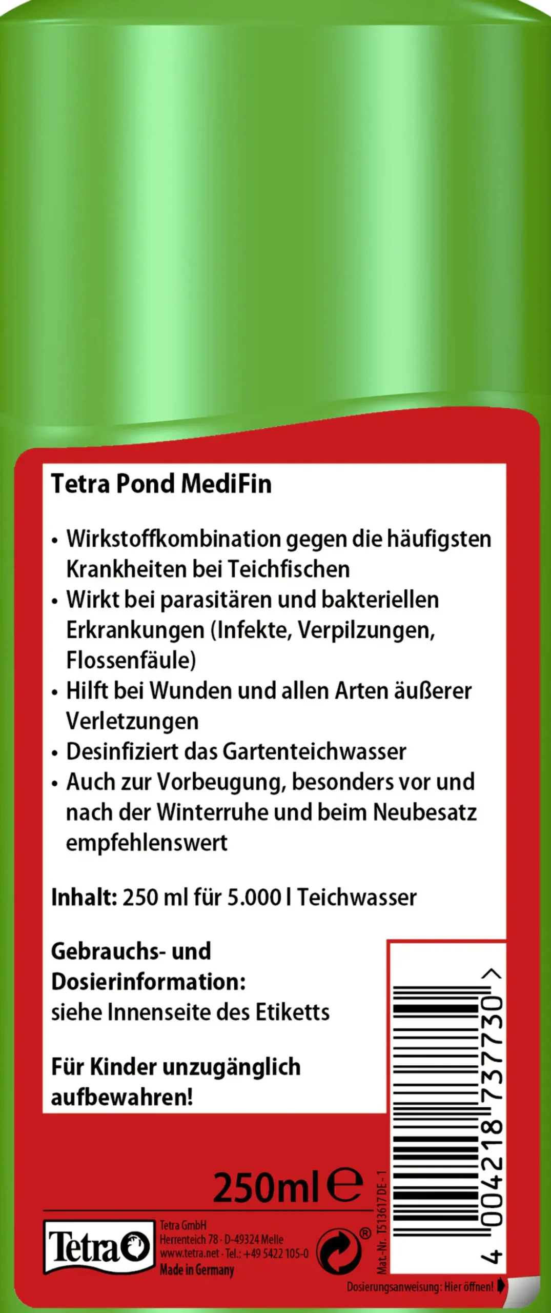 Tetra Pond MediFin 250 ml